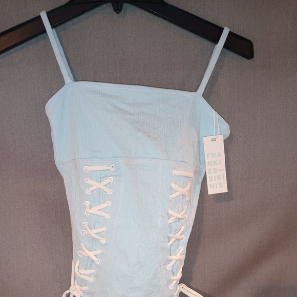 Frankie's Bikinis Other - Frankie’s Bikini Kylee Crinkle One-Piece Swimsuit